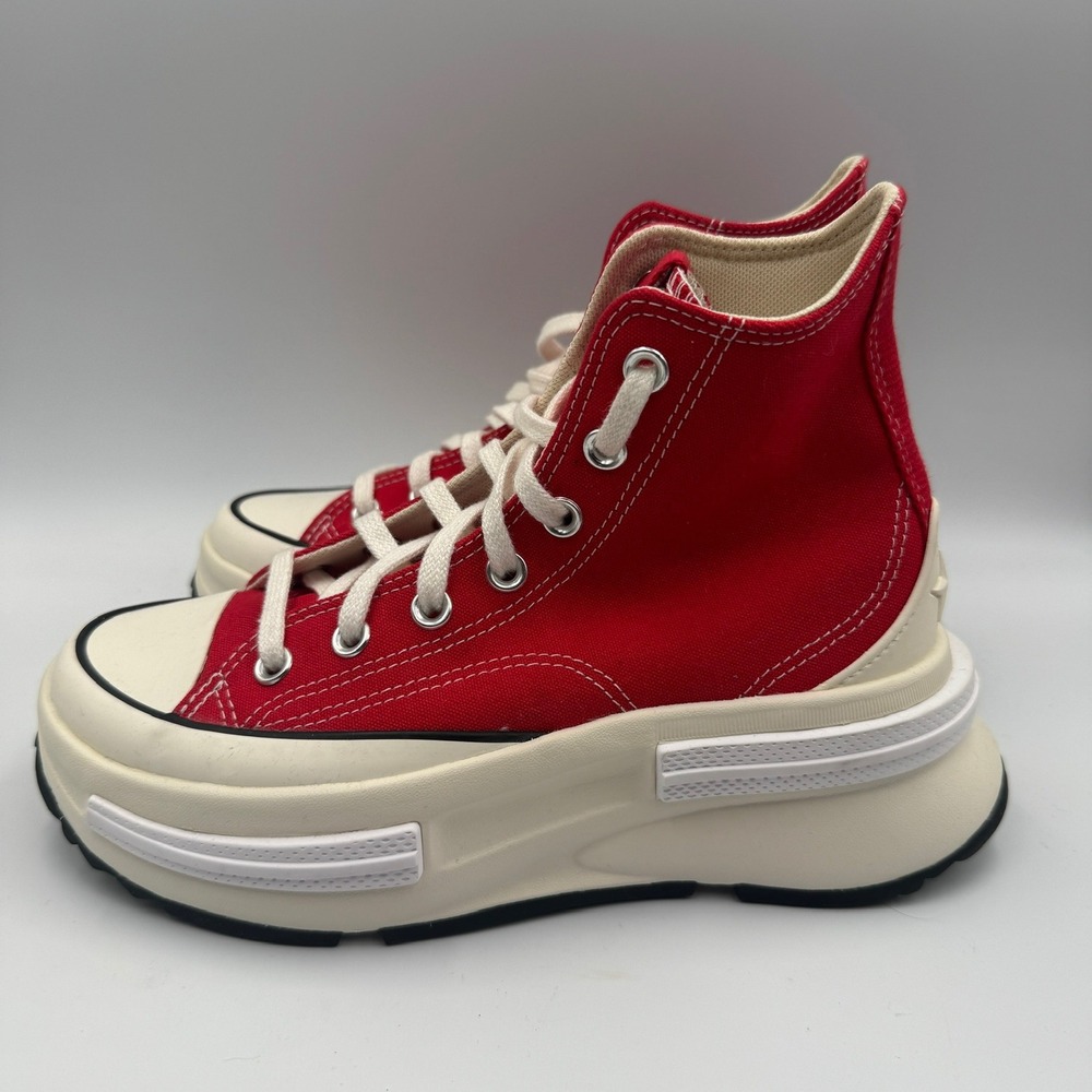 Converse Run Star Legacy CX Red High Top Platform Sneakers A10656C M 4.5 W 6